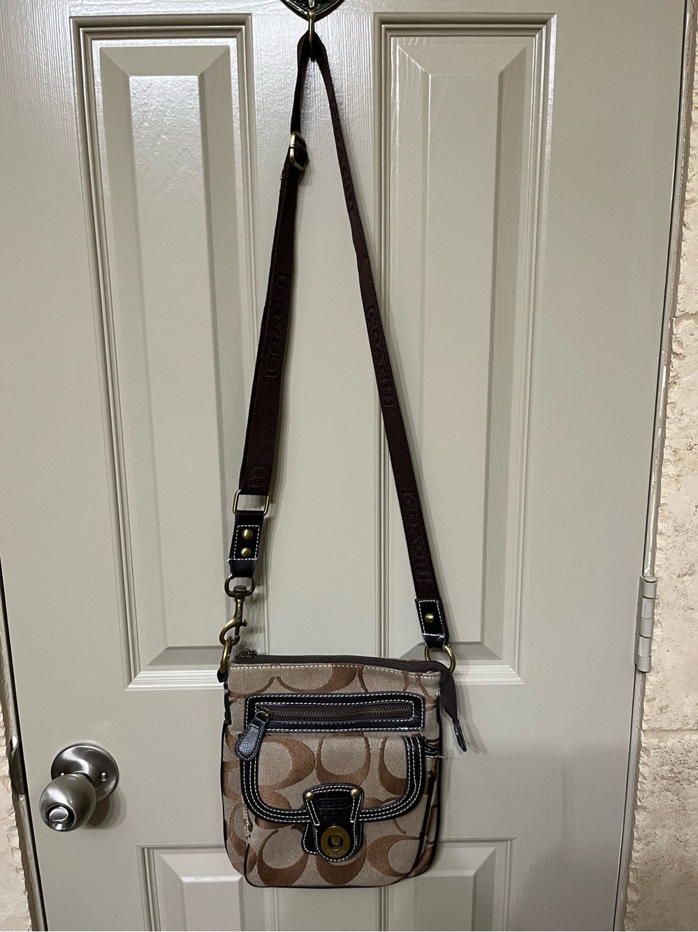 Coach Crossbody Bag -Brown